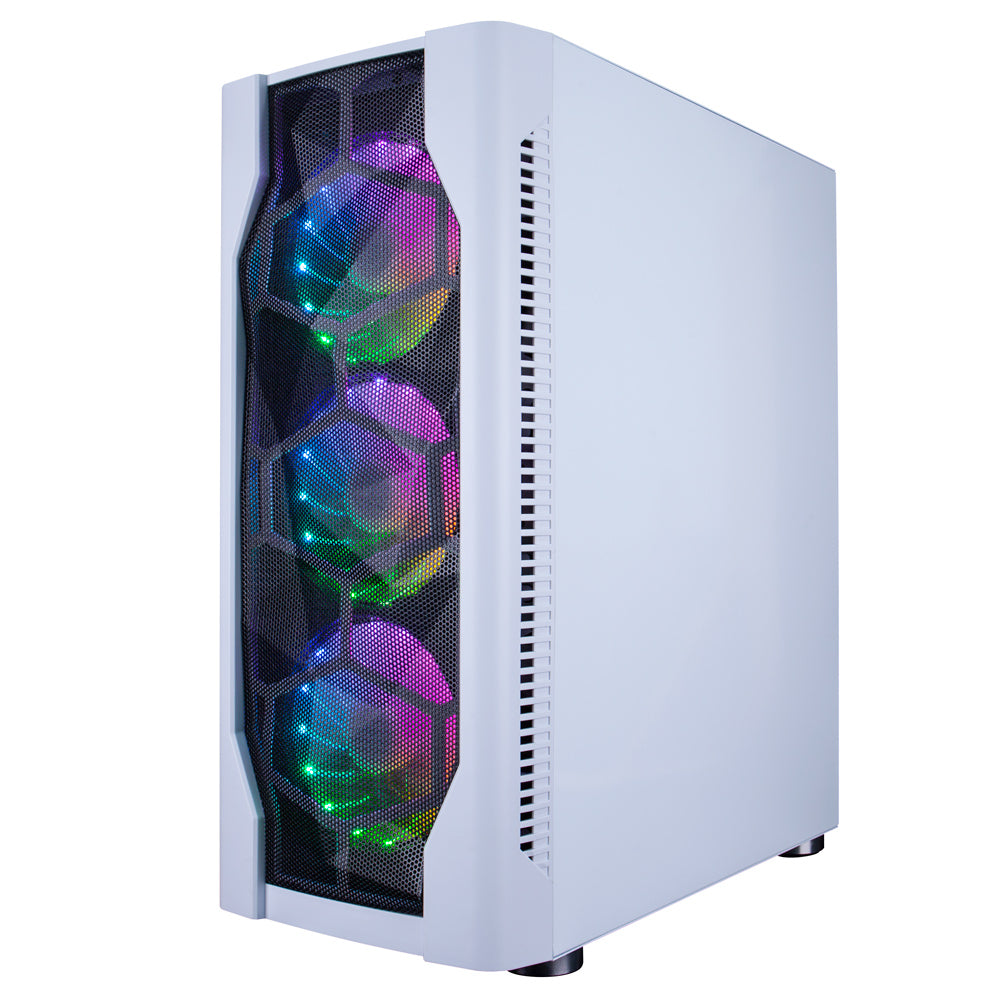 1st Player Casing Dk-d4 white 4 RGB Pre Installed Fans 1st Player Casing Dk-d4 white 4 RGB Pre Installed Fans